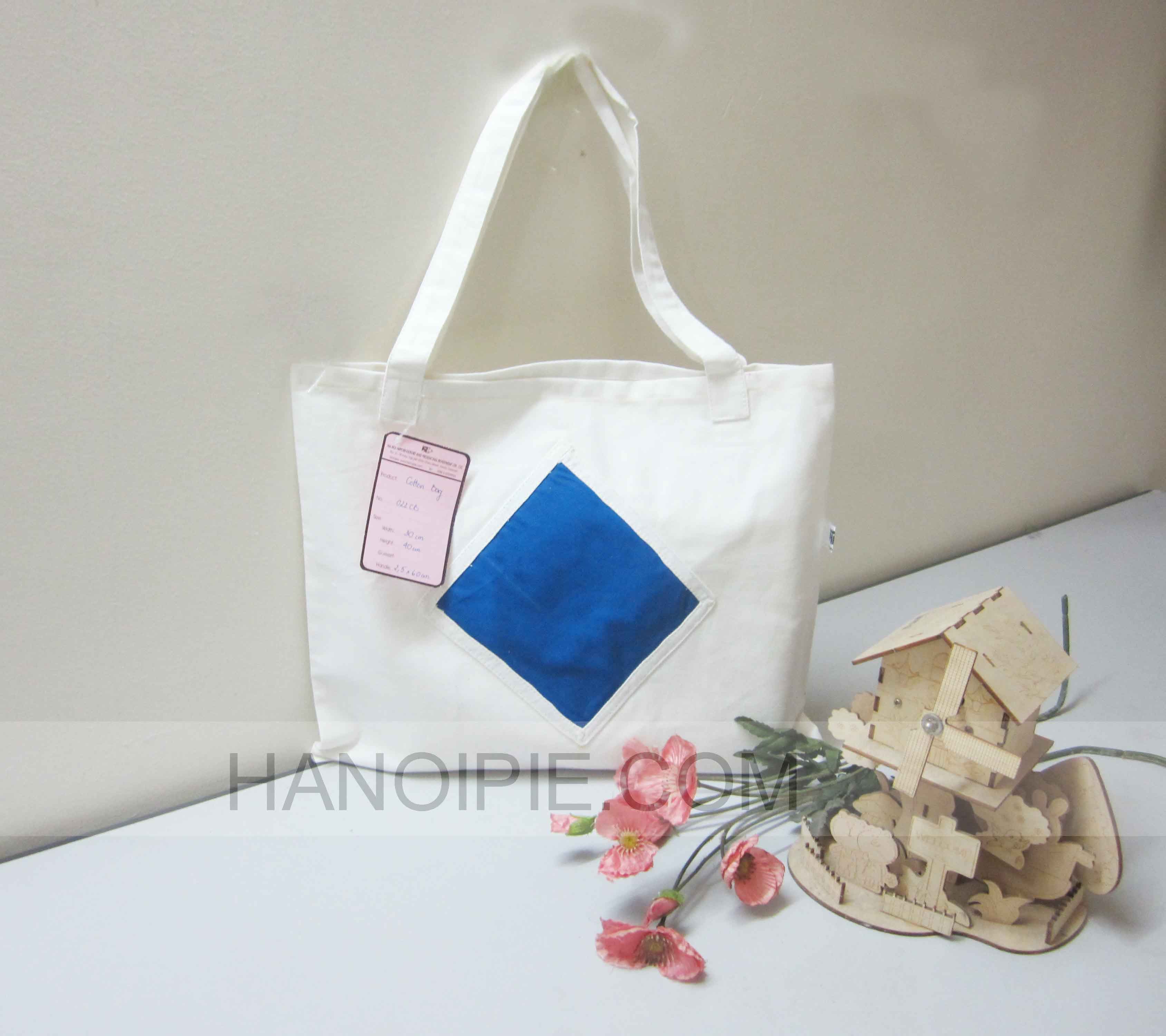 2015 new style design cotton shopping bag cotton